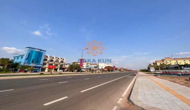 Land for Sale on National Road 6, Siem Reap city