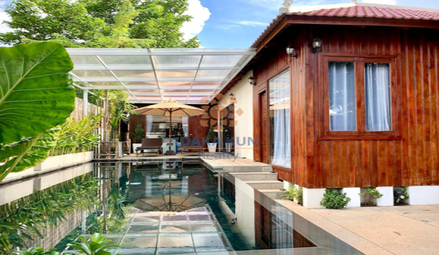 3 Bedrooms Villa for Rent with Pool in Siem Reap-Svay Dangkum