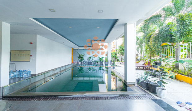 Studio Apartment for Rent with Pool in Krong Siem Reap-Svay Dangkum