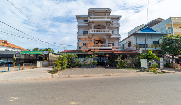 25 rooms Guesthouse for Rent in Krong Siem Reap-Svay Dangkum