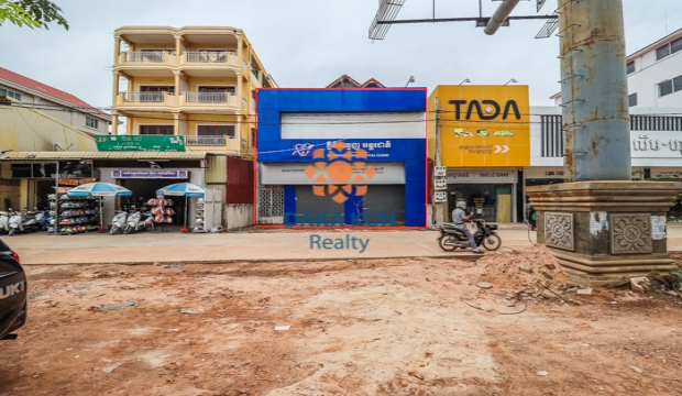 Shophouse for Rent in Siem Reap city-National Road 06