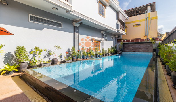 2 Bedrooms Apartment for Rent with pool in Siem Reap