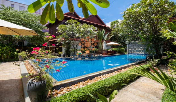 2 Bedrooms House for Rent with Pool in Siem Reap-Sala Kamreuk