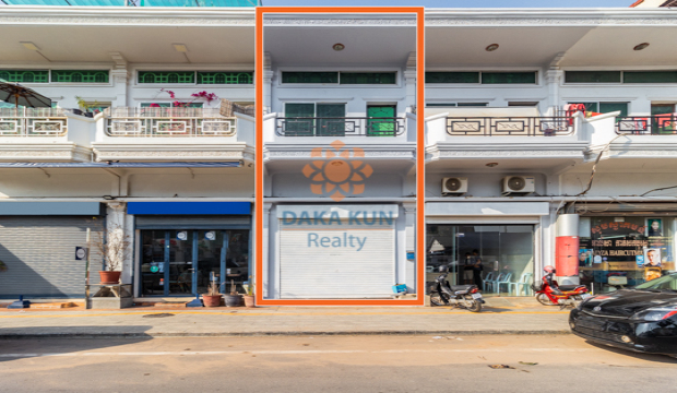 Shophouse for Rent in Krong Siem Reap-Sivutha Road