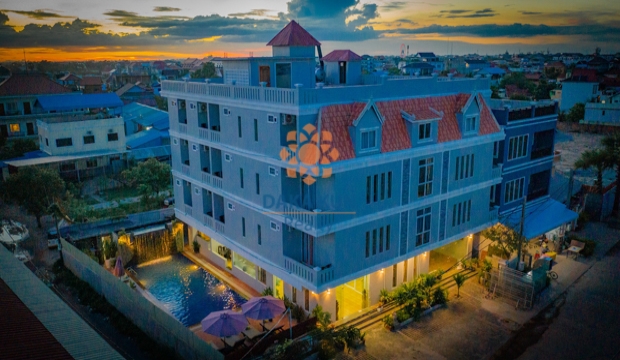 27 Rooms Hotel for Rent in Siem Reap-Svay Dangkum