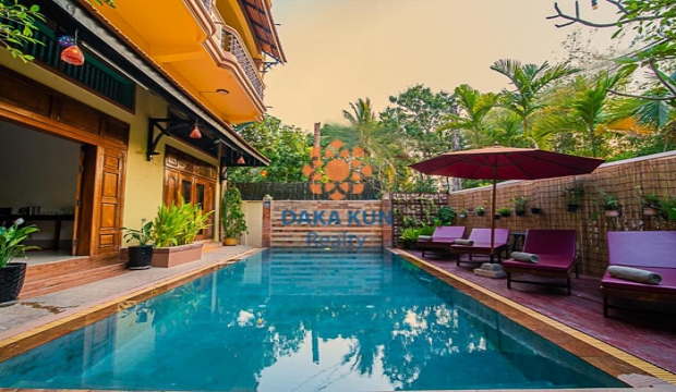 Boutique Hotel for Rent in Sangkat Svay Dangkum, Siem Reap city