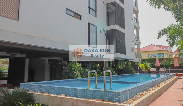 2 Bedrooms Apartment for Rent with Pool and Gym in Siem Reap-Svay Dongkum