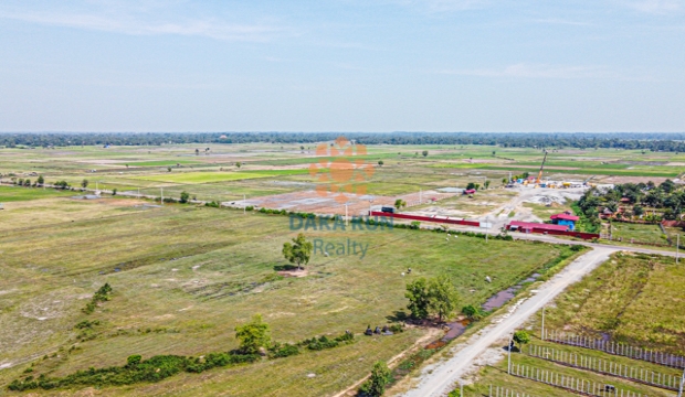 Land for Sale in Siem Reap-on Main Road 30m