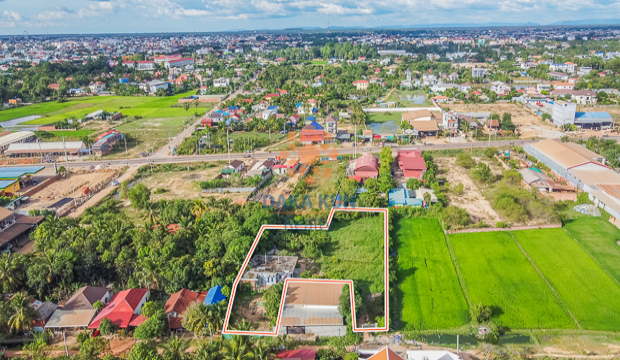 Land for Sale near ISSR School, Krong Siem Reap