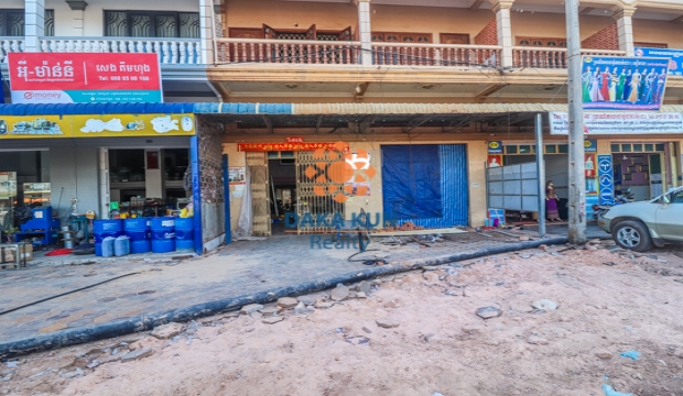 Shophouse for Rent on Lok Taneuy Road, Siem Reap city