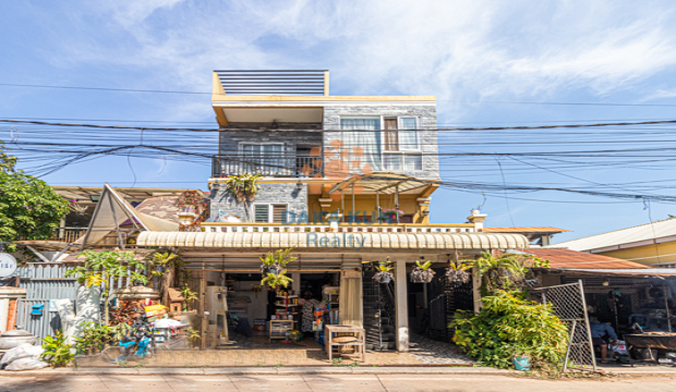 Apartment Building for Sale in Krong Siem Reap-Wat Bo area