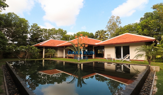 Modern Villa for Rent with Private Swimming Pool-Svay Dongkum