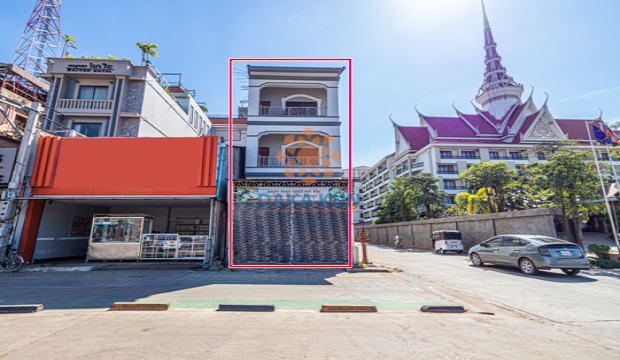 Shophouse for Rent in Krong Siem Reap-National Road 6