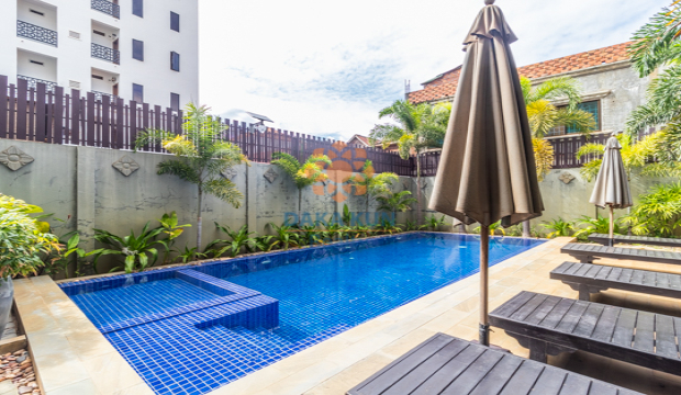 2 Bedrooms Apartment for Rent with Swimming Pool in Siem Reap