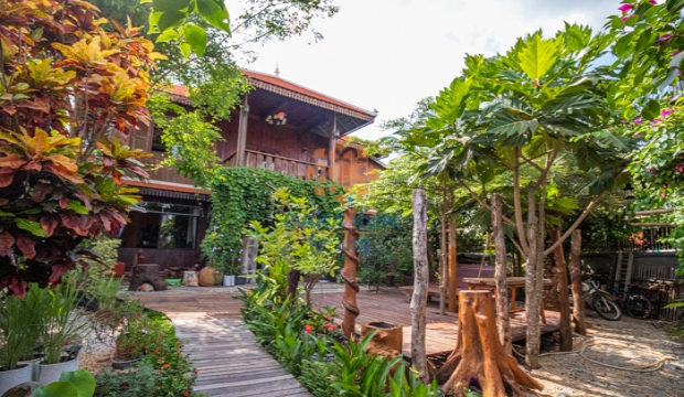 Wooden House For Sale in Siem Reap