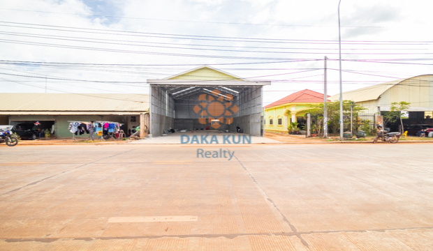 Warehouse for Rent in Krong Siem Reap-Chea Sim Road