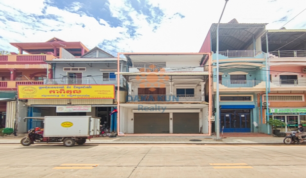 Shophouse for Sale in Siem Reap-Kouk Chak