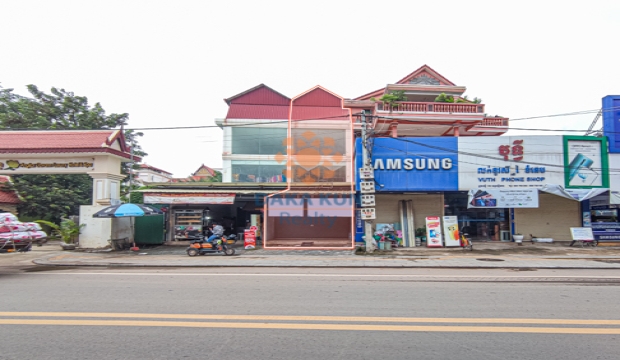 Shophouse for Rent in Siem Reap-Svay Dangkum