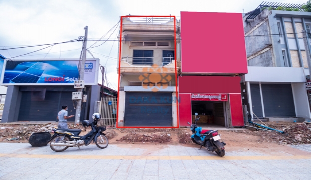 Shophouse for Rent in Siem Reap-Sala Kamreuk