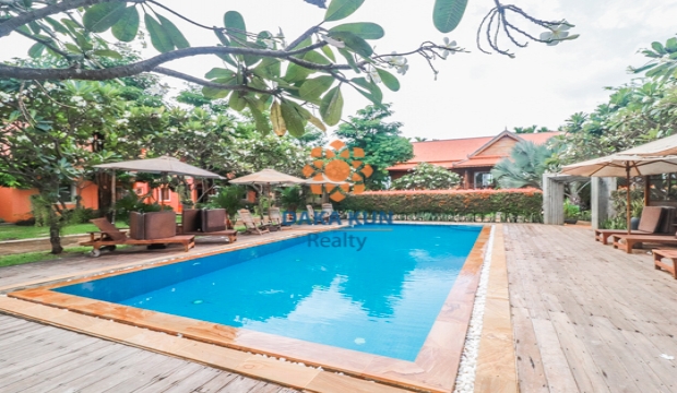1 Bedroom Apartment for Rent with Swimming pool in Siem Reap-Svay Dangkum