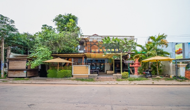 Restaurant for Rent in Siem Reap city-near Wat Bo