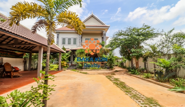 6 Bedrooms House for Rent in Siem Reap- Sala Kamruek
