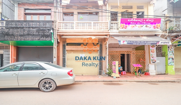 Shophouse for Rent near Old Market, Siem Reap