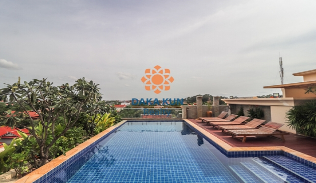 1 Bedroom Apartment for Rent with Pool and Gym in Siem Reap