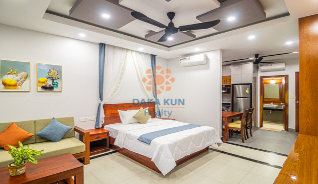 Studio Apartment for Rent in Krong Siem Reap-Svay Dangkum