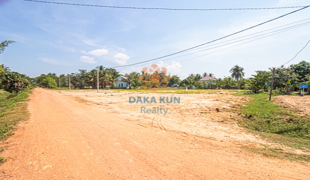 Land for Sale in Siem Reap-on Main Rd 22m