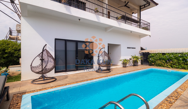 2 Bedrooms Villa with Pool for Rent krong Siem Reap-Chreav