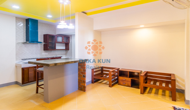 2 Bedrooms Apartment for Rent with Pool in Krong Siem Reap-Svay Dangkum
