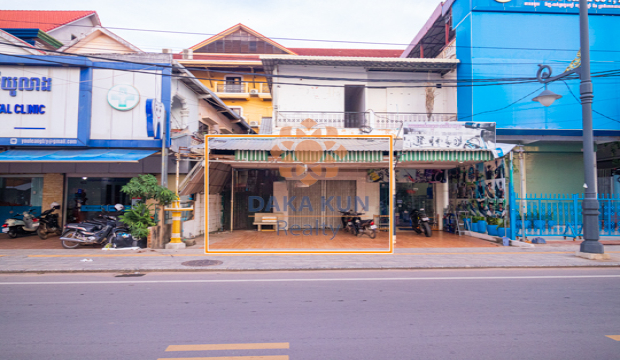 Shop for rent in Svay Dangkum-Siem Reap City
