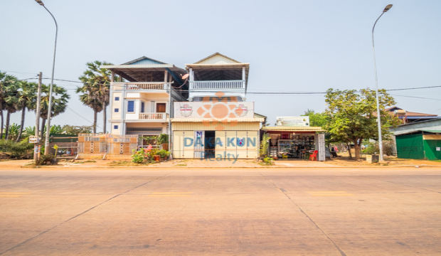 Shophouse for Rent in Krong Siem Reap-Chea Sim Rd