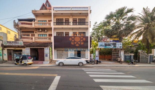 Commercial Building for Rent in Siem Reap city-Svay Dangkum