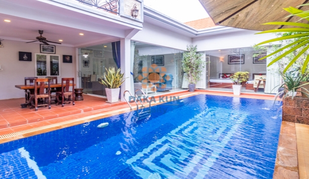 Villa for Rent with Swimming Pool in Siem Reap-Svay Dangkum