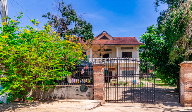 Land and House for Sale in Siem Reap City-along the riverside