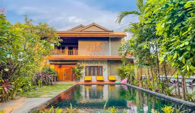 Villa for Rent with Swimming Pool in Siem Reap city