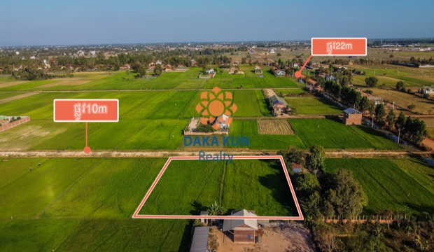 Land for Sale in Siem Reap city-Chreav