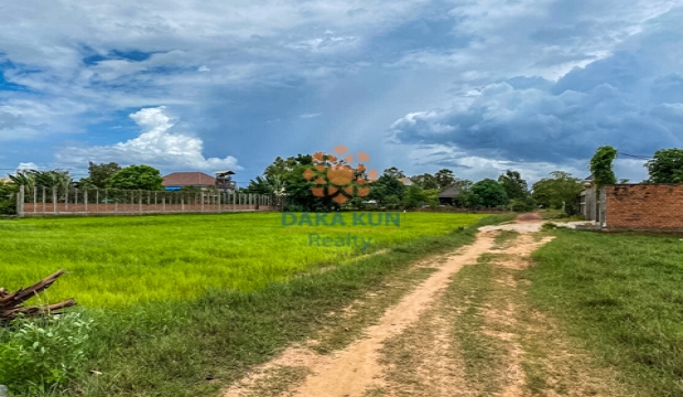 Urgent Sale Land near​ Khnar Market- Siem Reap